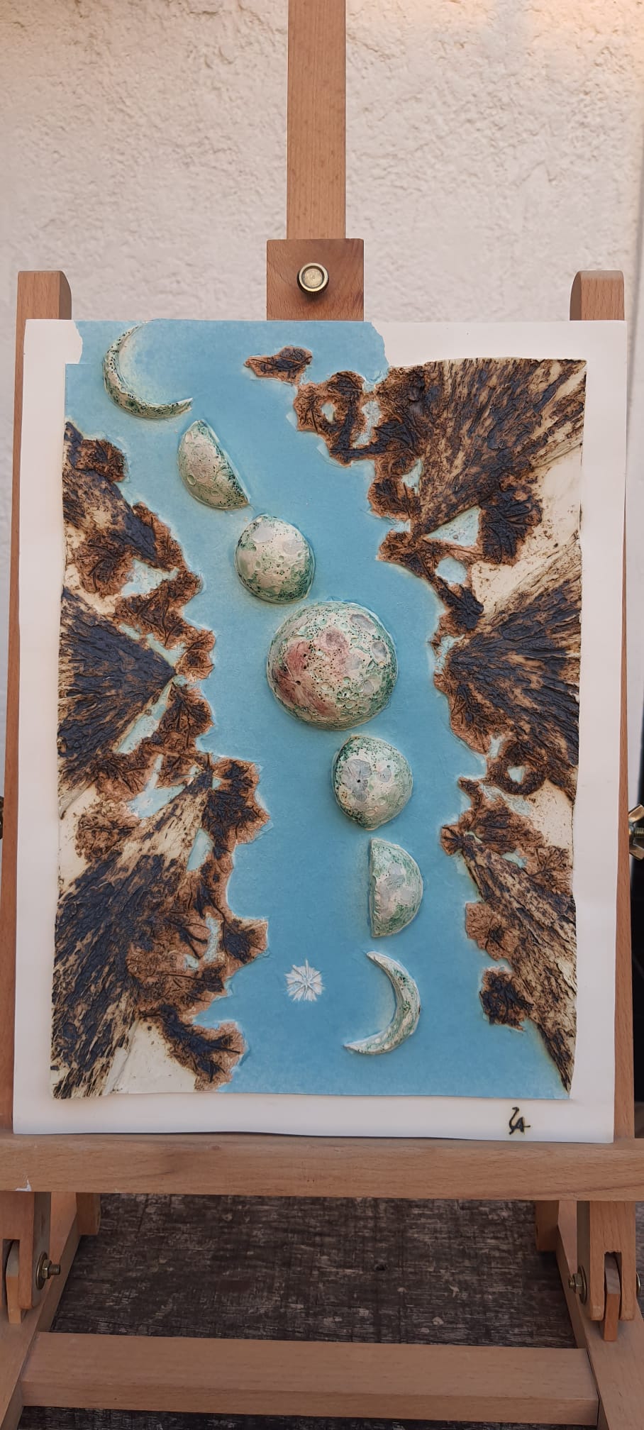 Detalle de obra de Leonardo Alvez