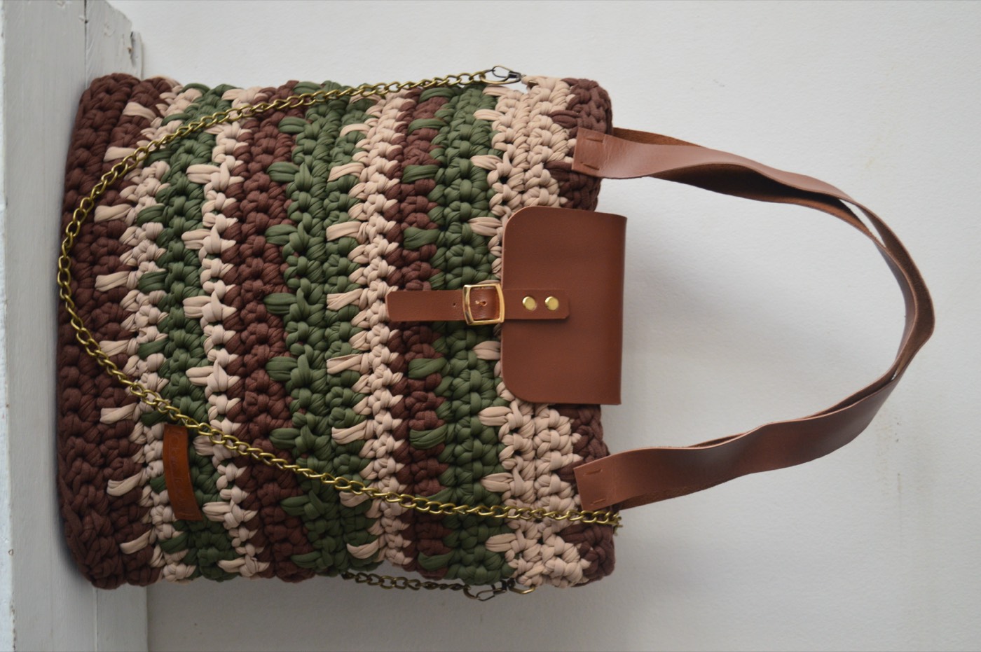 Cartera tipo matera — Marie Claire Marambio