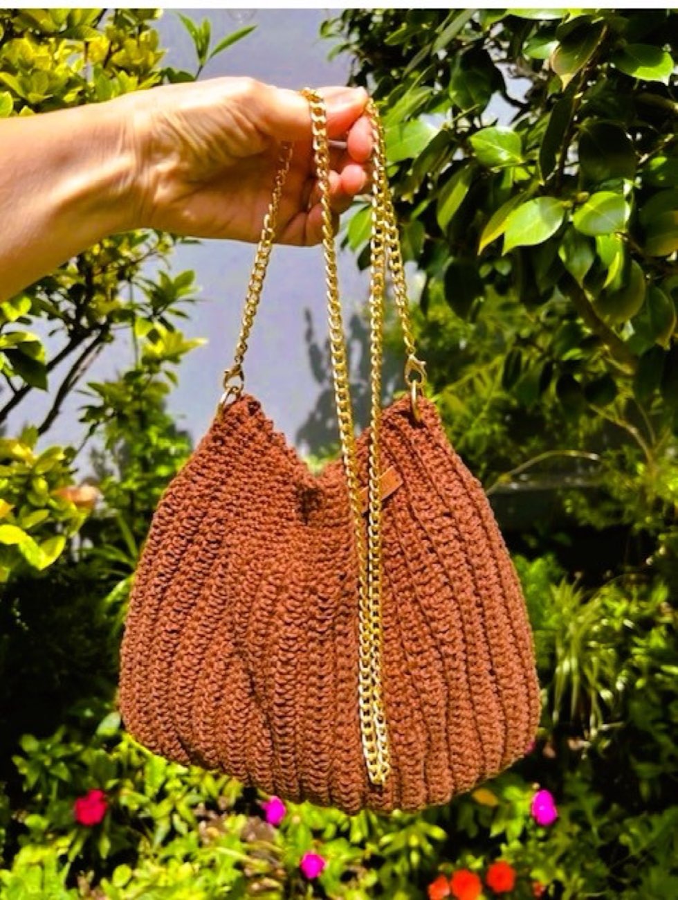 Canchero con cadena — Martha Aguilar (TATETI crochet)